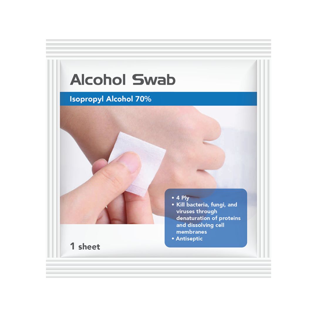 Alcohol Swab - Isopropyl Alcohol 70%