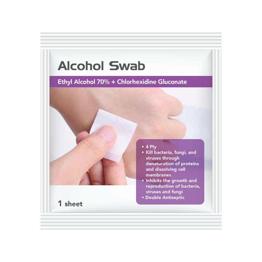 Alcohol Swab with Chlorhexidine Gluconate